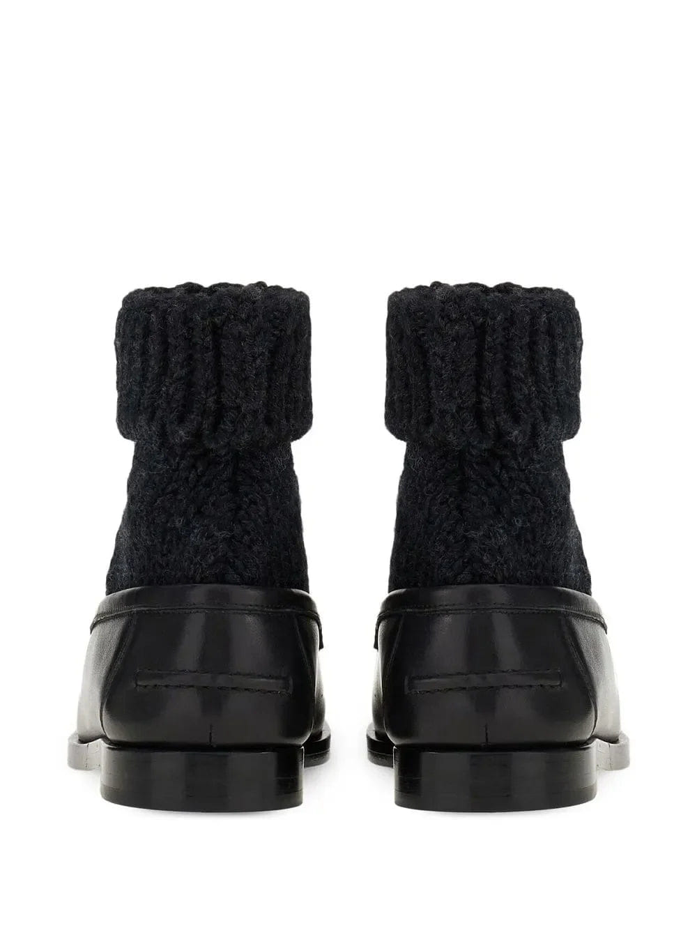 Ferragamo Vara Bow Sock - Ankle Loafers