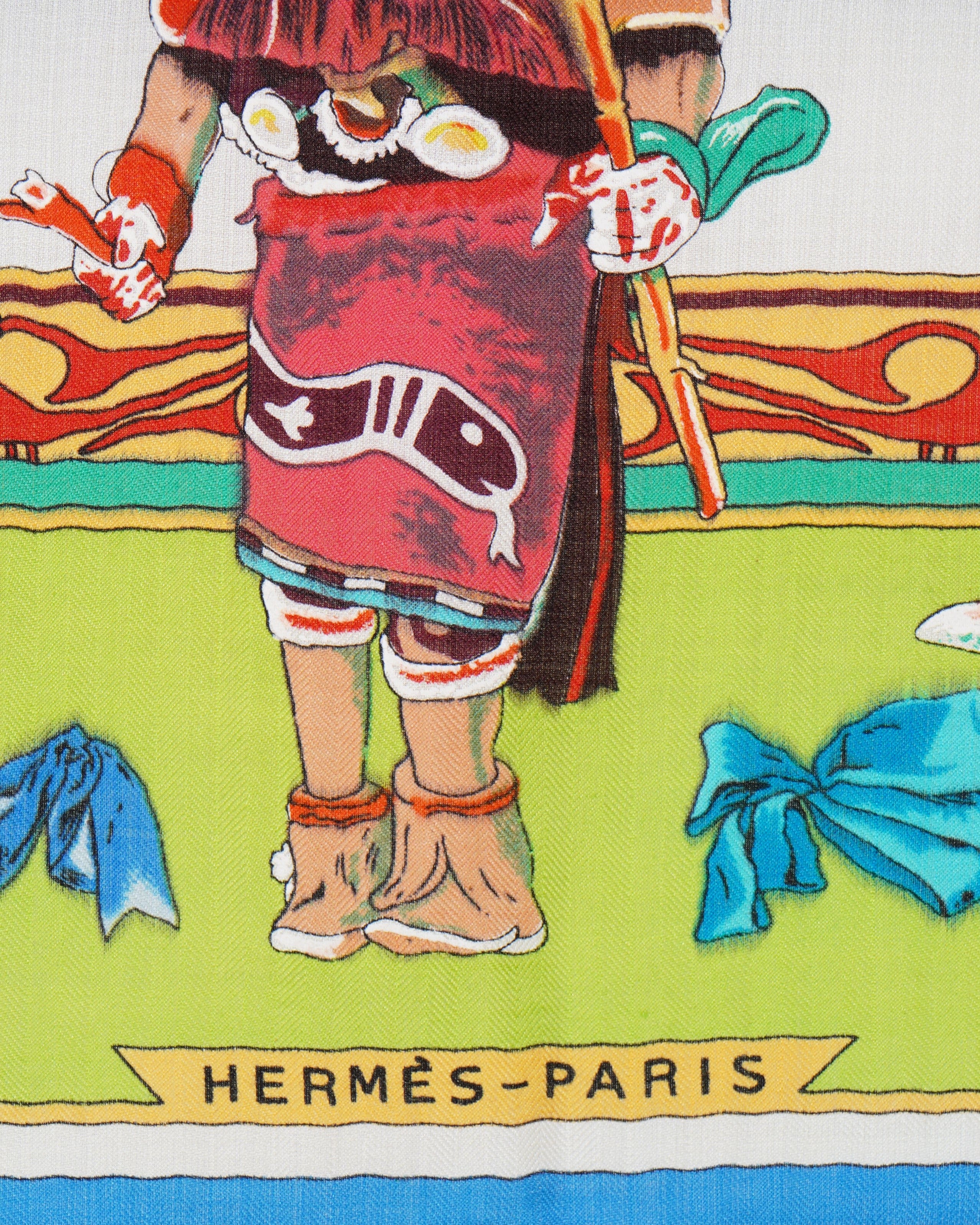 Hermès New Hermes Kachina Cashmere Silk Carrie 140cms Women's Scarf