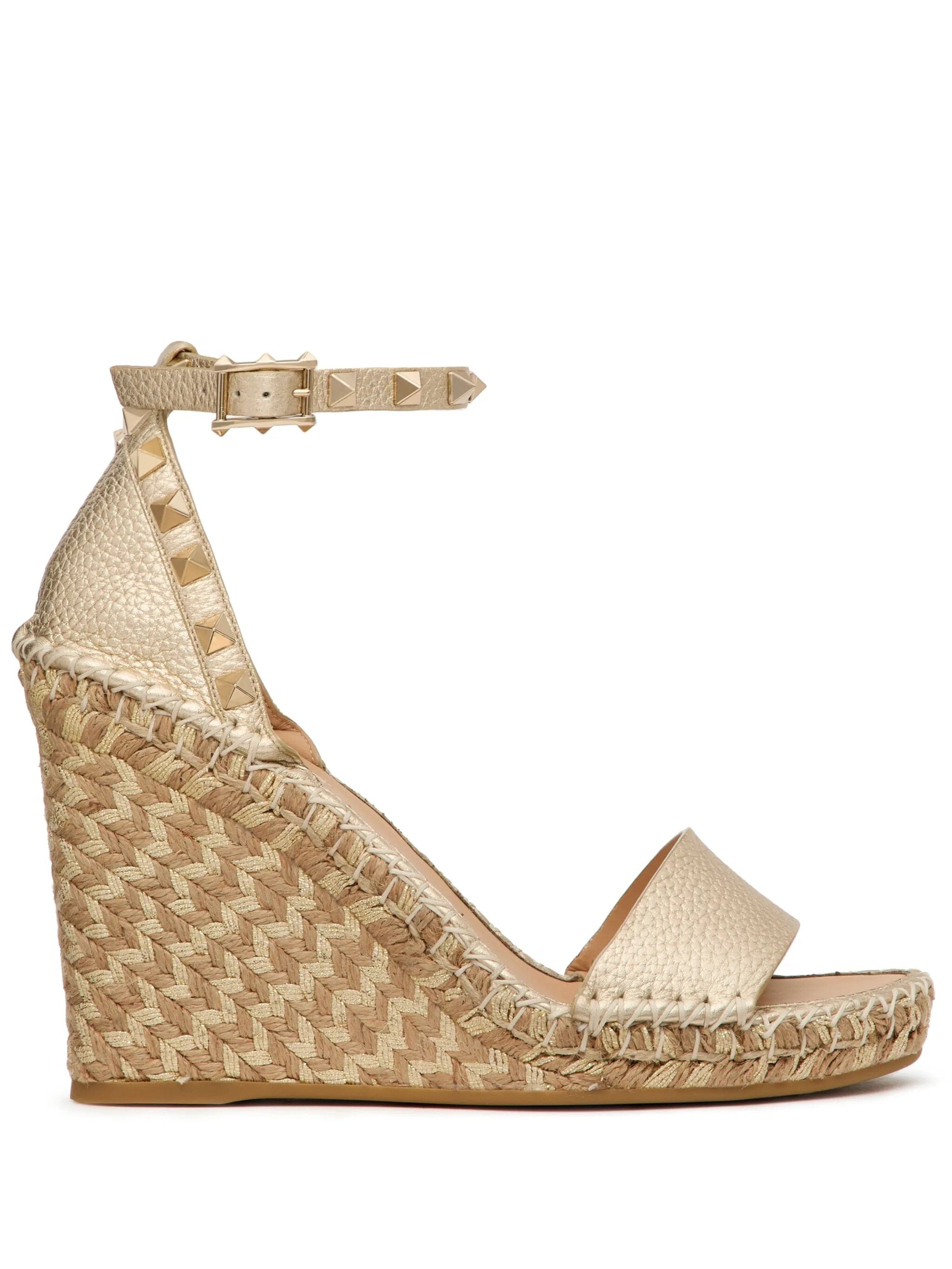 Valentino Garavani Rockstud wedge sandals
