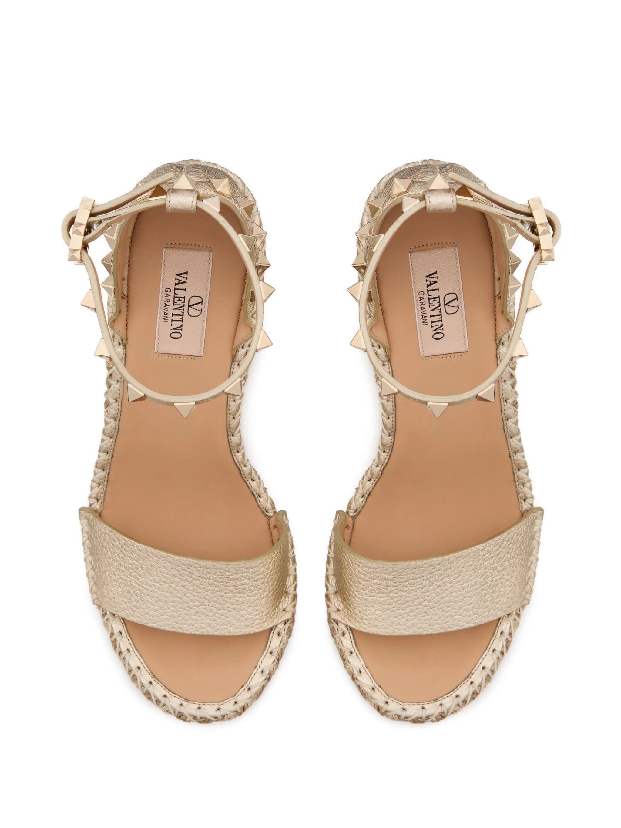 Valentino Garavani Rockstud wedge sandals