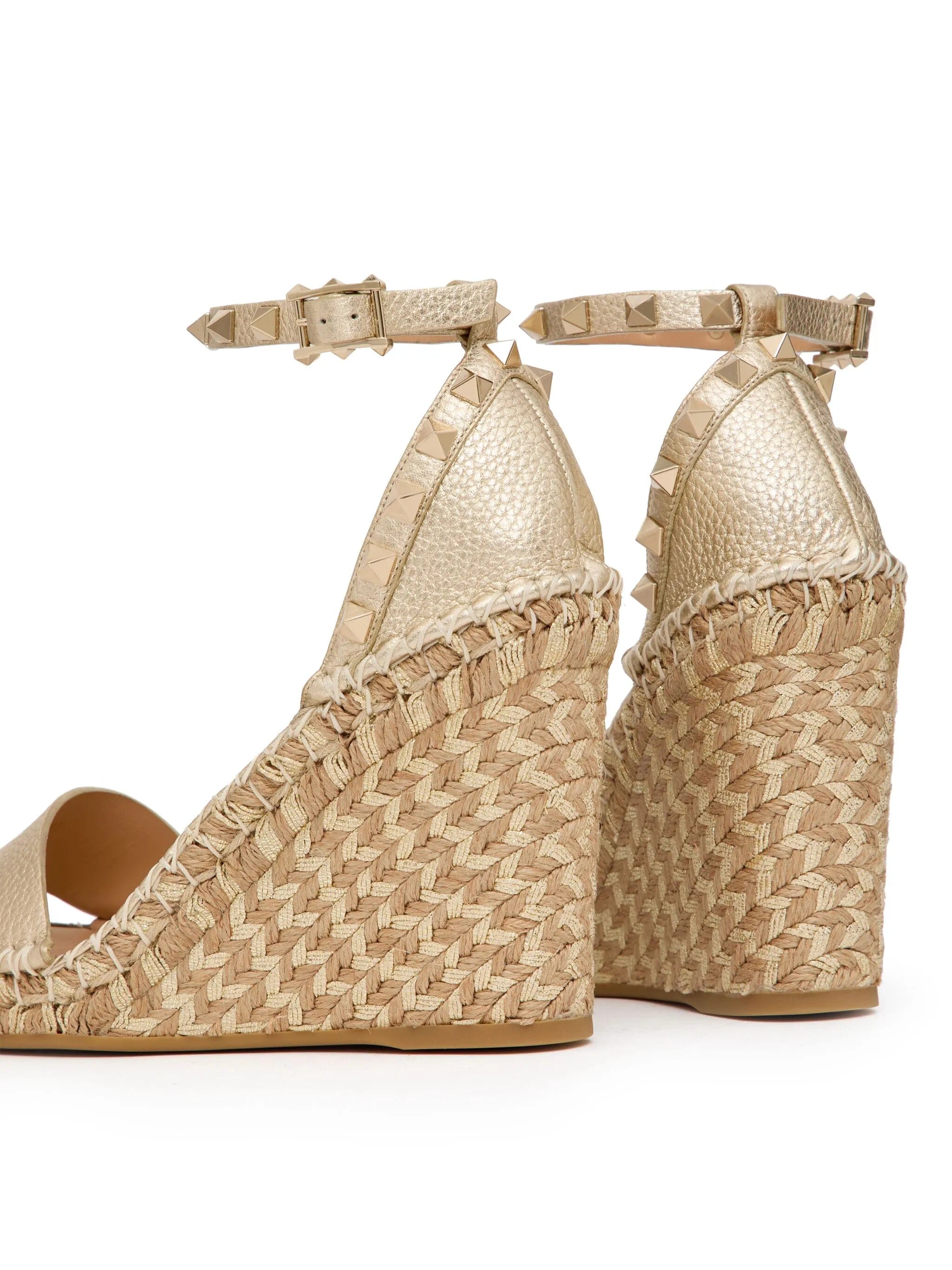 Valentino Garavani Rockstud wedge sandals
