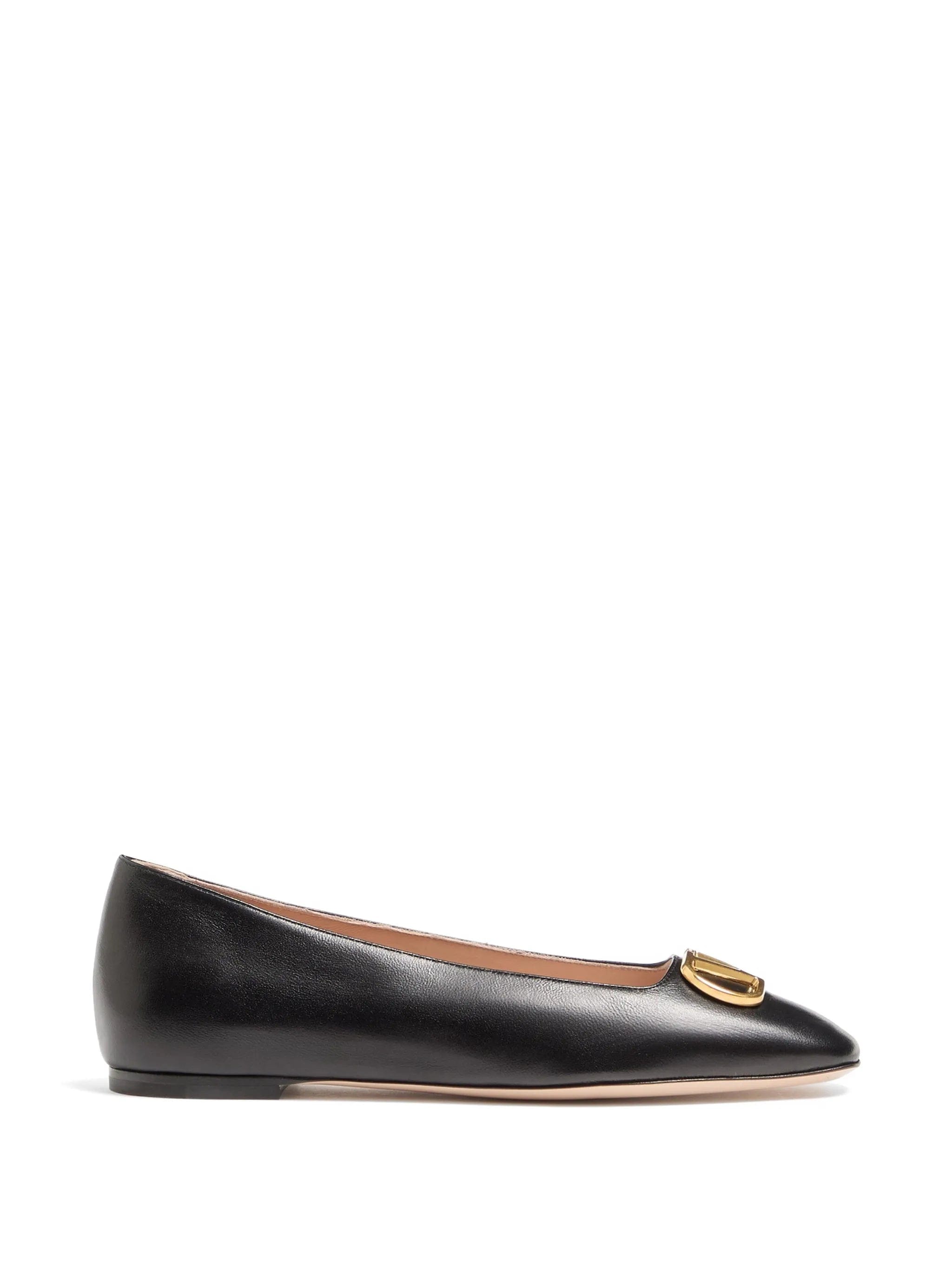 Valentino Garavani VLogo Signature Ballerina in Nappa
