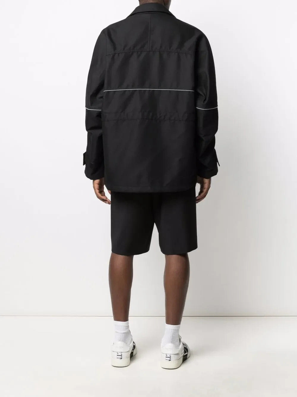 Valentino Garavani Dark Blooming - Print Hooded Jacket