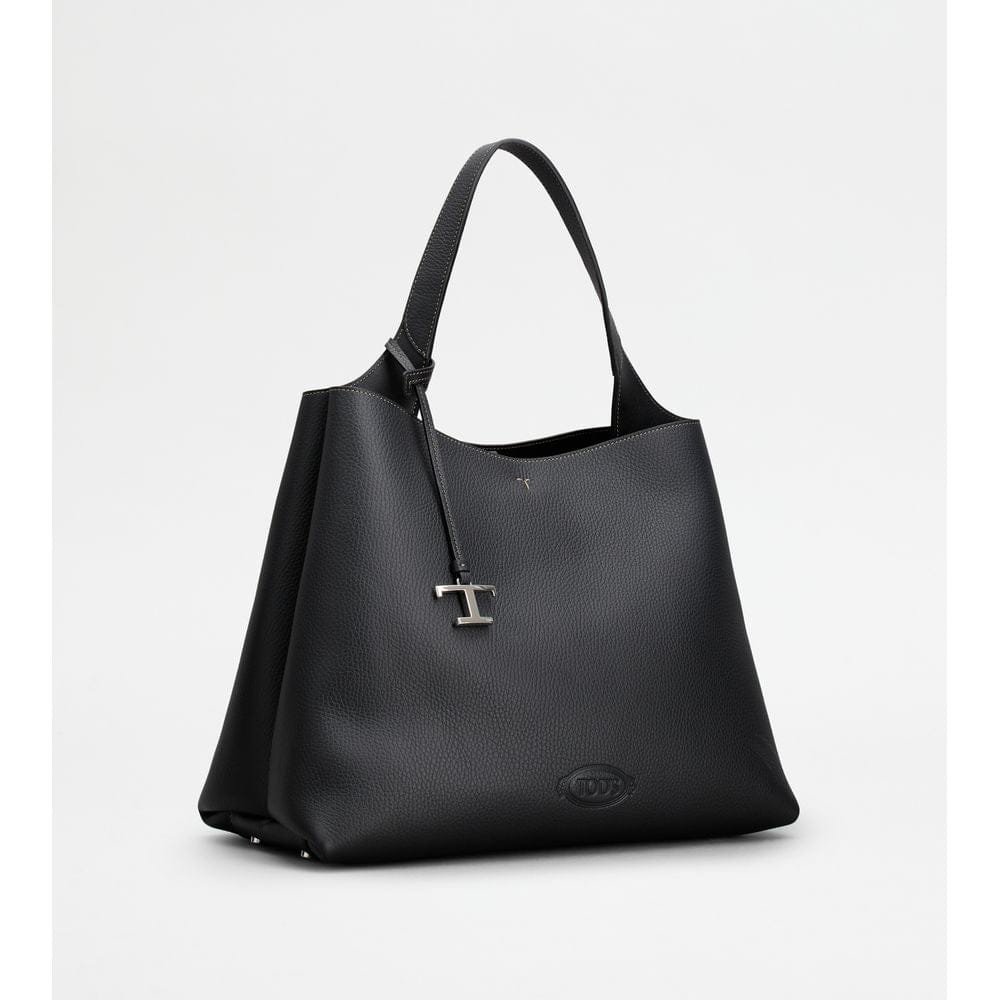 Tod's Tods Bag In Leather Medium Black