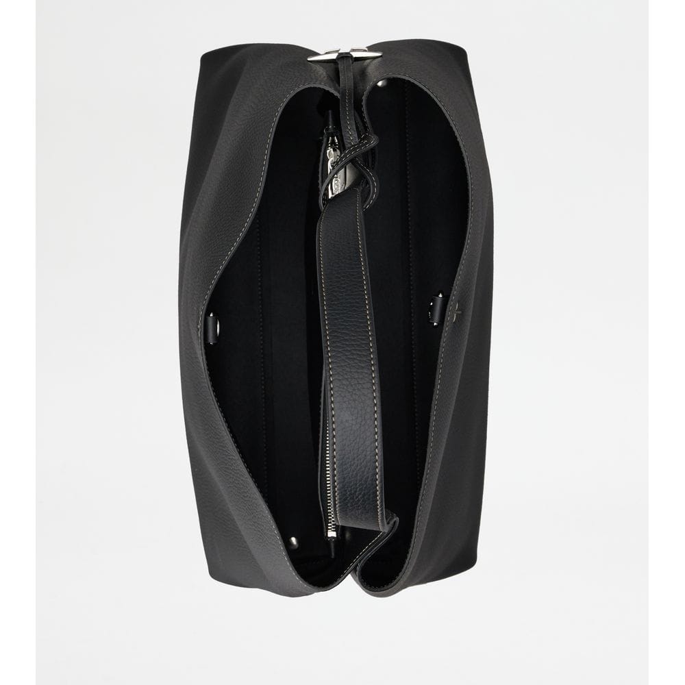 Tod's Tods Bag In Leather Medium Black