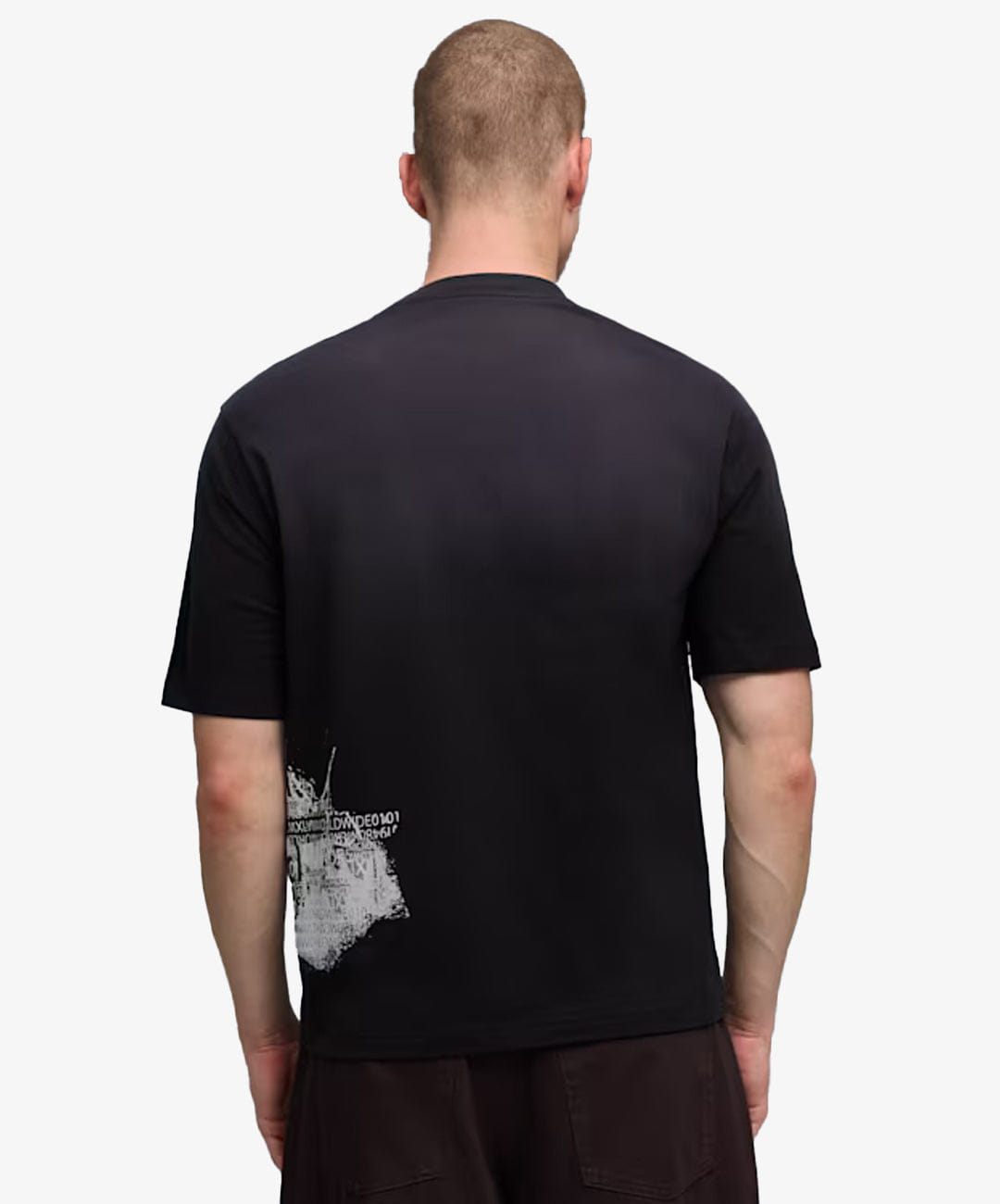 PUMA | PUMATECH - X WASHED BOXY T-Shirt { PUMA BLACK/WHITE