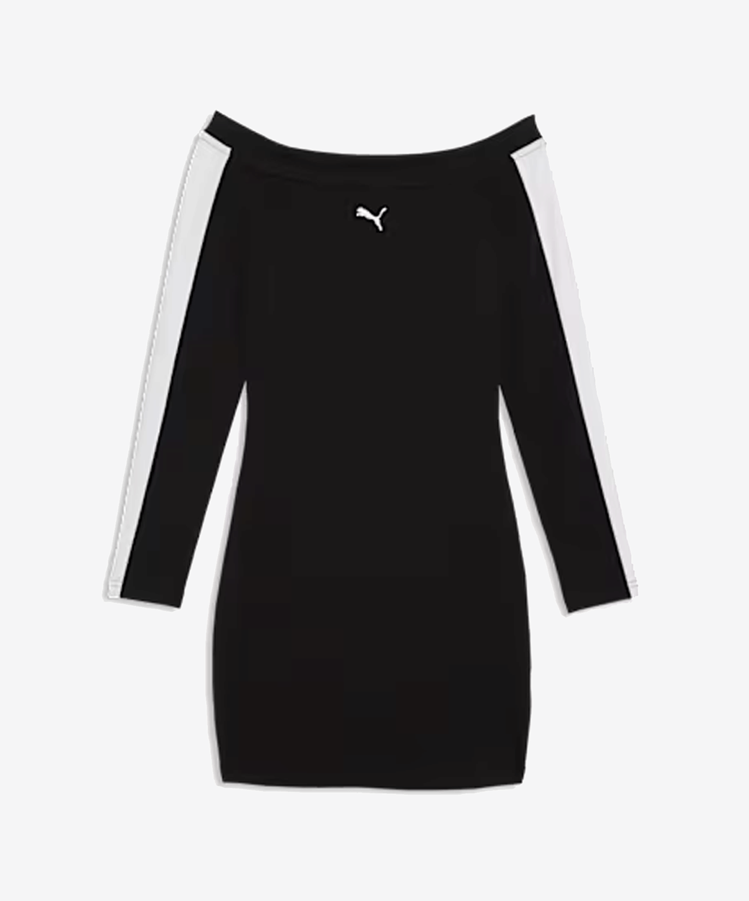 PUMA | T7 LONG SLEEVE DRESS { PUMA BLACK