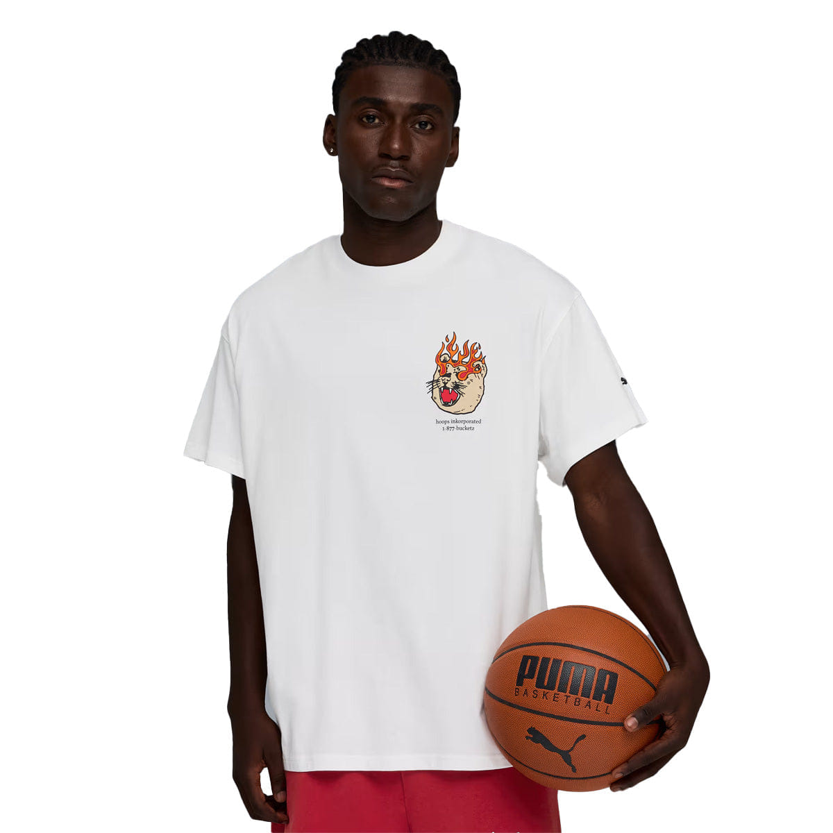 PUMA Swish N Ink T-Shirt White