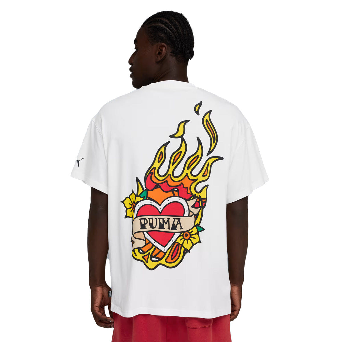 PUMA Swish N Ink T-Shirt White