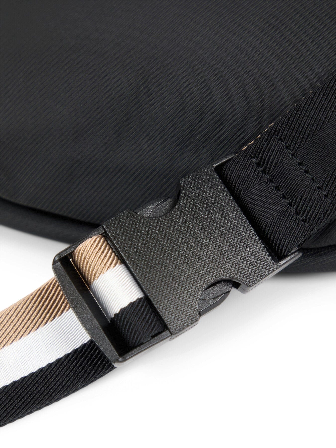 BOSS Structured Belt Bag With Contrast Logo