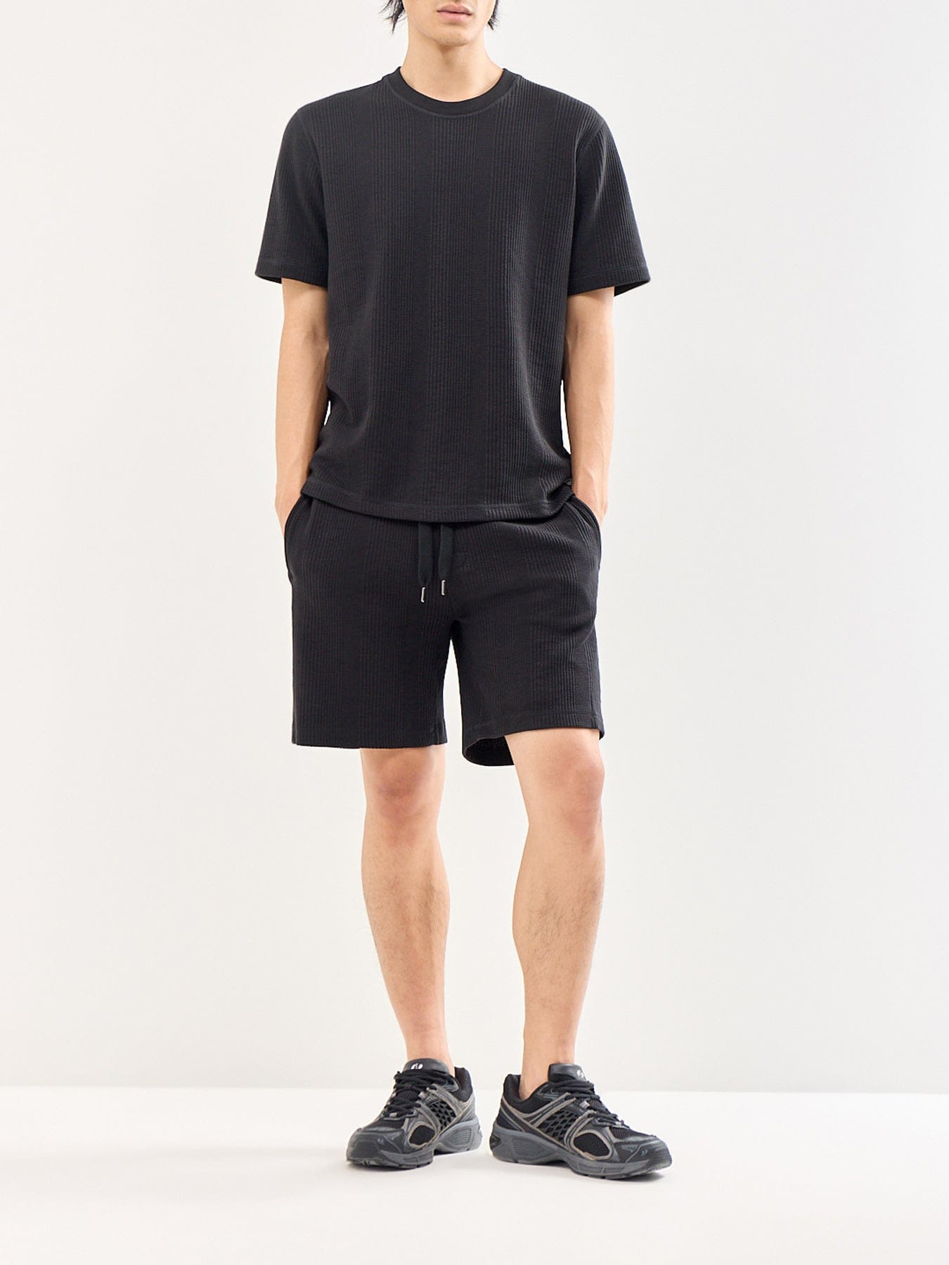 BOSS Structure Lounge T - Shirt Black