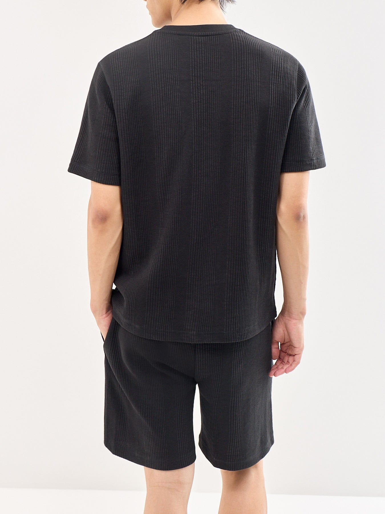 BOSS Structure Lounge T - Shirt Black