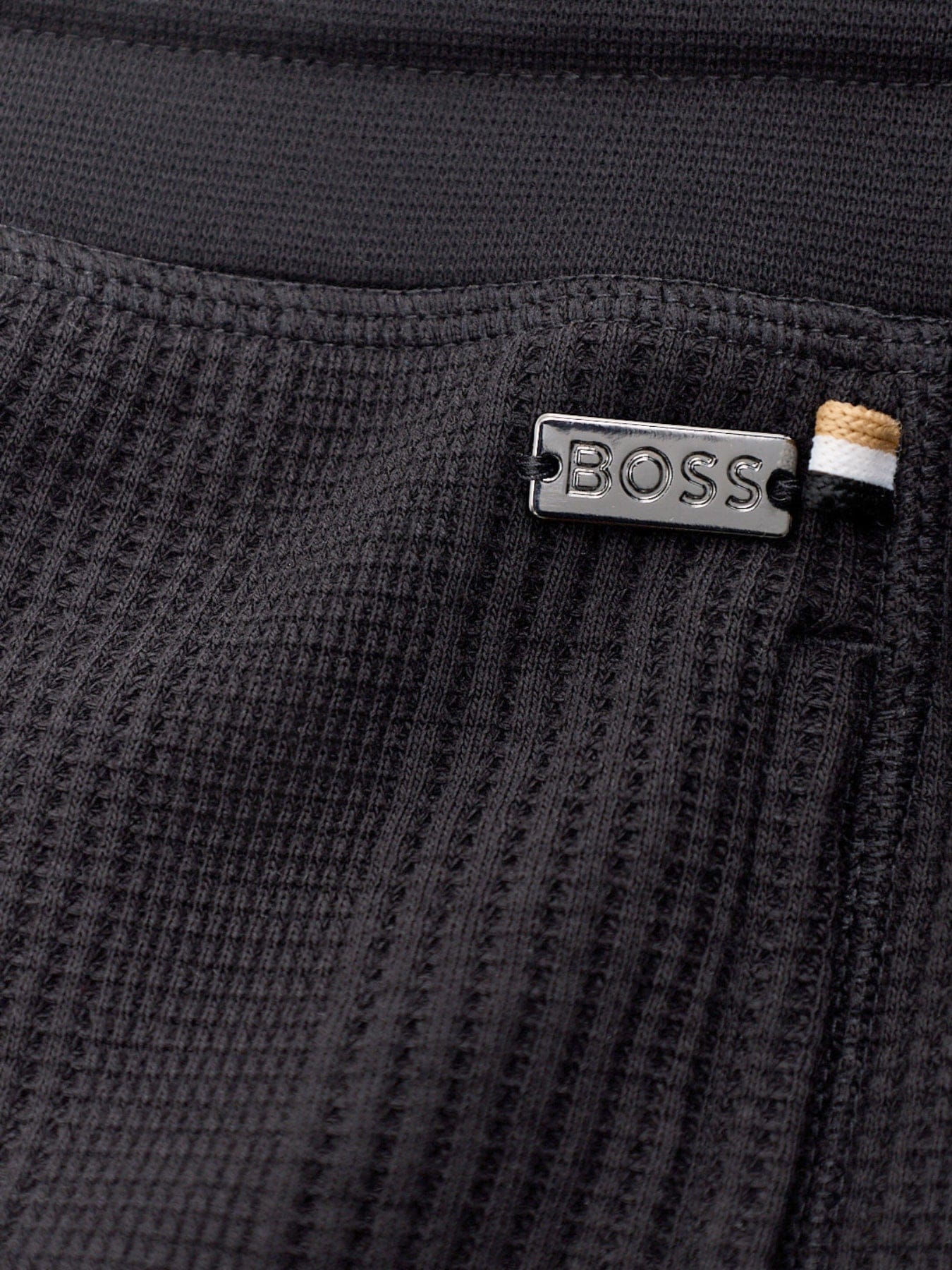 BOSS Structure Lounge Shorts Black