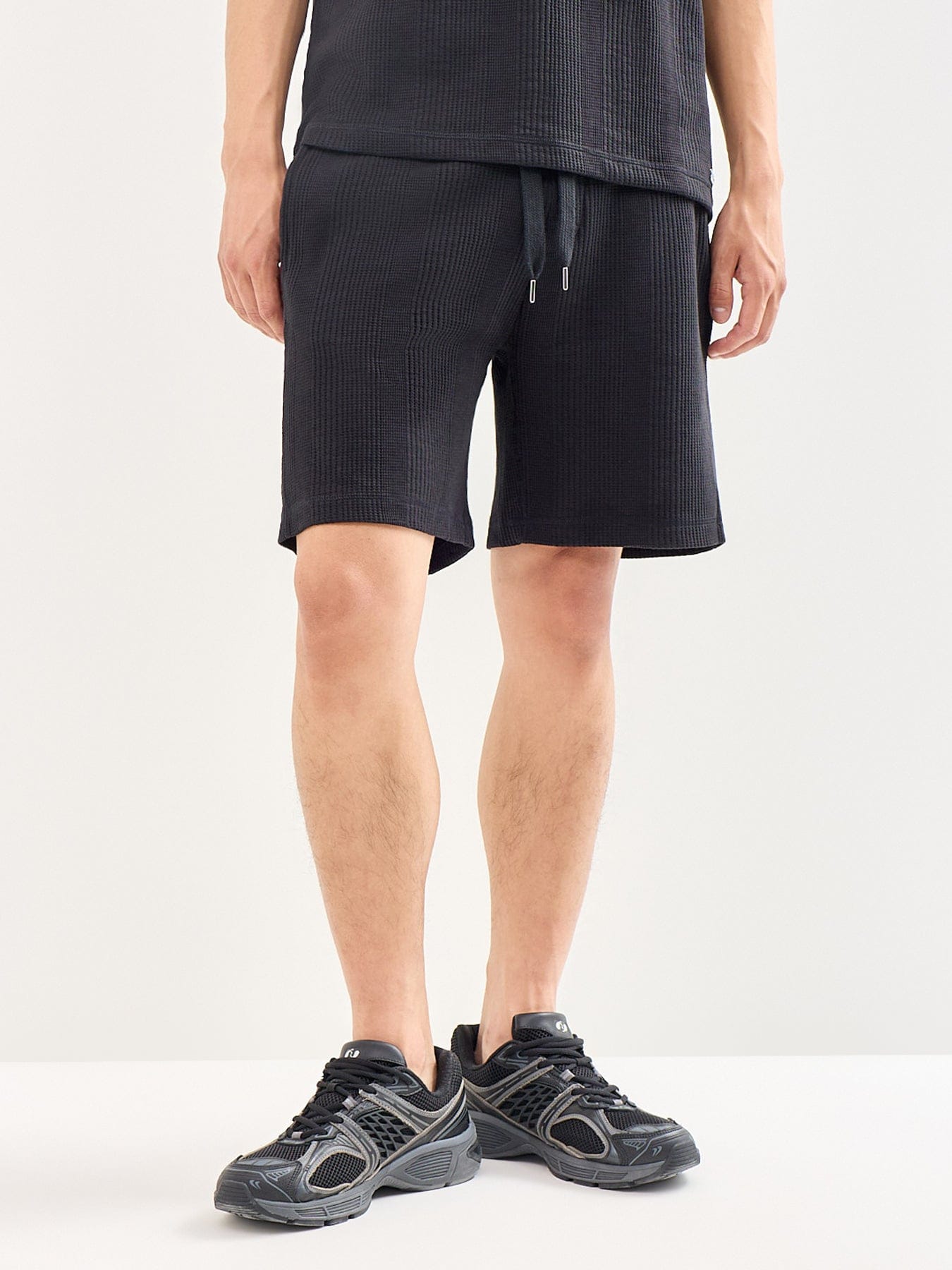 BOSS Structure Lounge Shorts Black