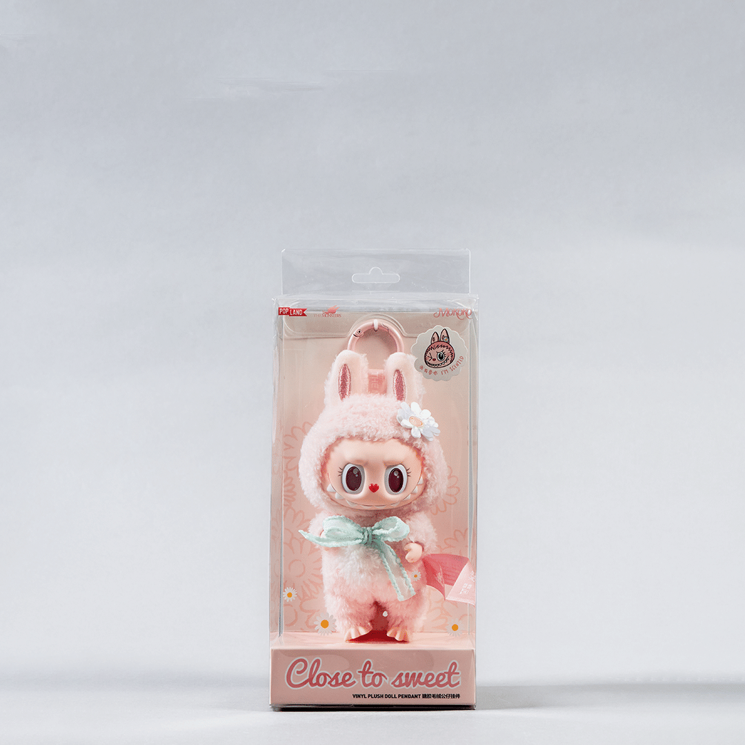 Pop Mart Mokoko Close to Sweet Vinyl Plush Doll Pendant Keychain
