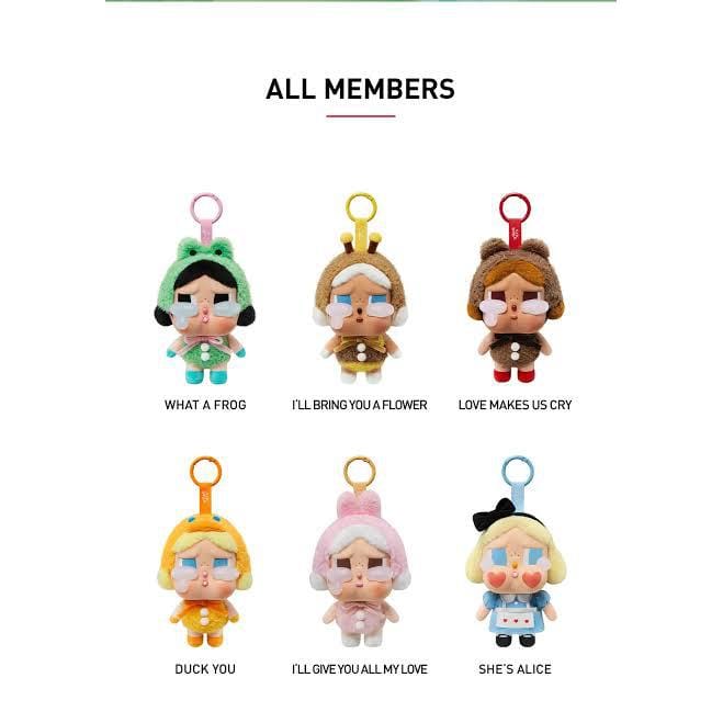 Pop Mart CRY BABY Crying Again Series Vinyl Plush Pendant Blind Box