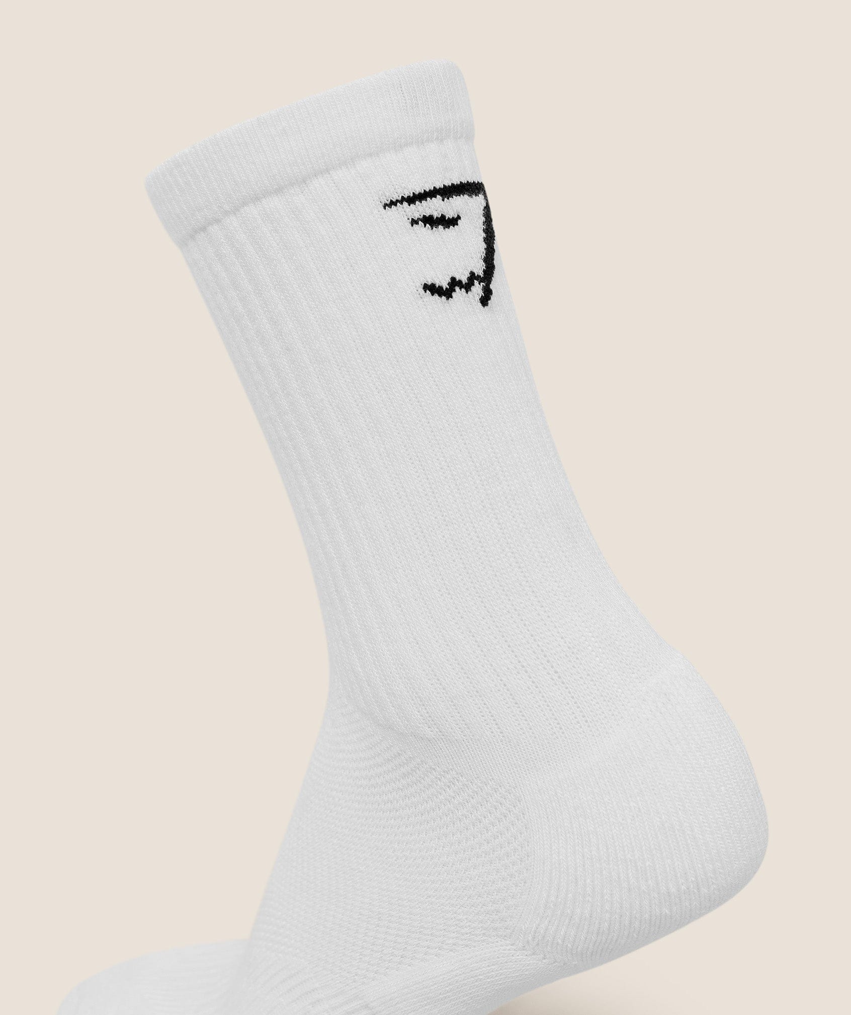Gymshark Women's Gymshark Performance Crew Socks 3Pk GS White