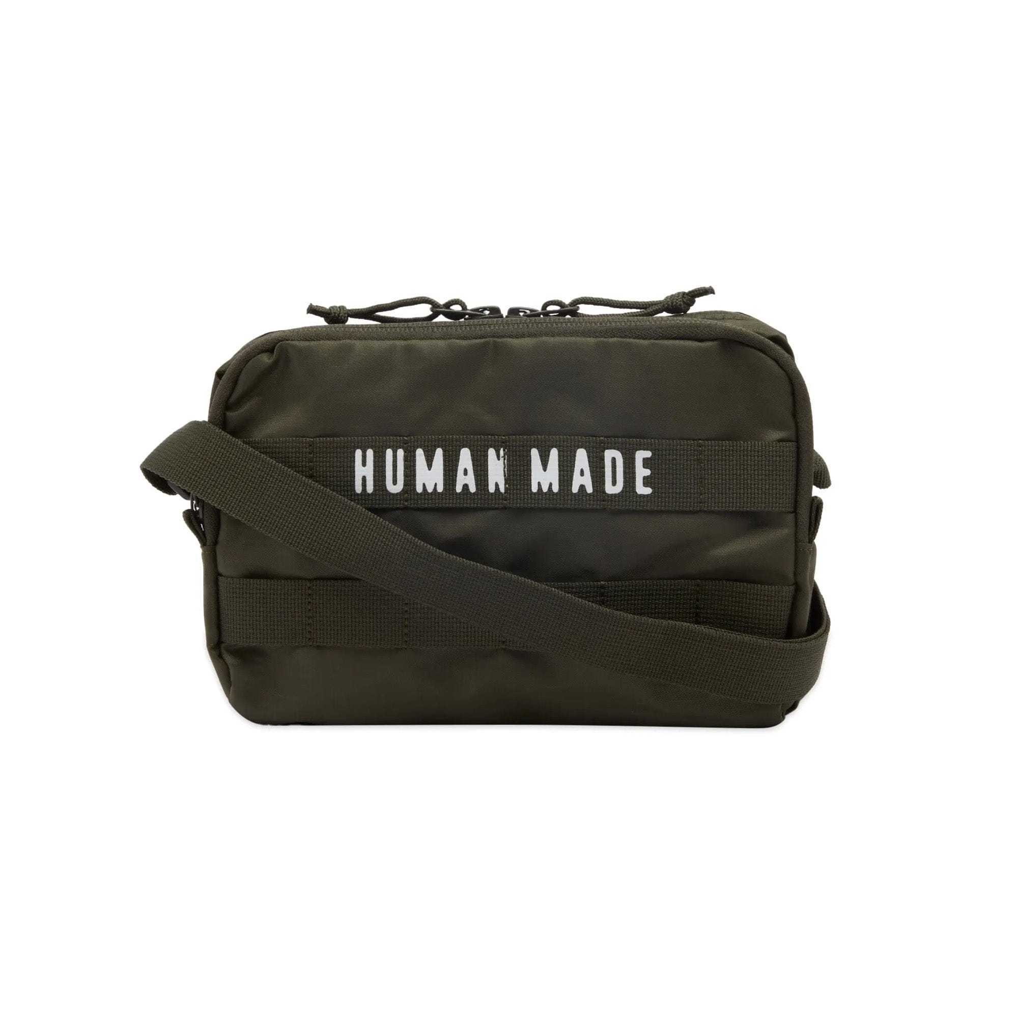 Human Made Military Light Shoulder Pouch Olive Drab