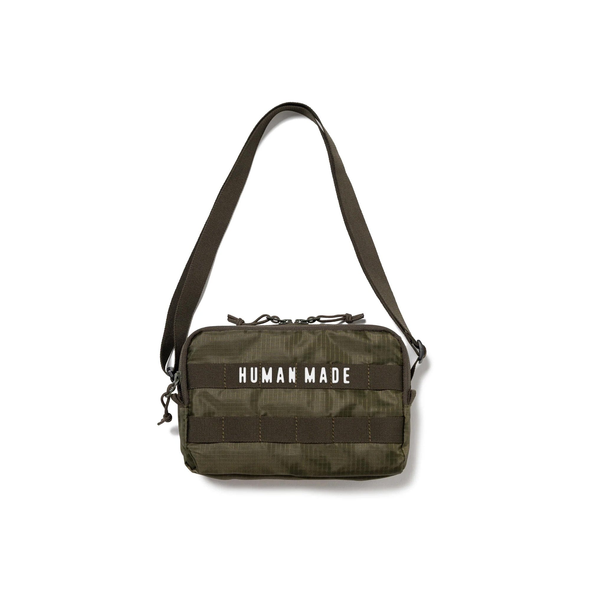 Human Made Military Light Shoulder Pouch Olive Drab