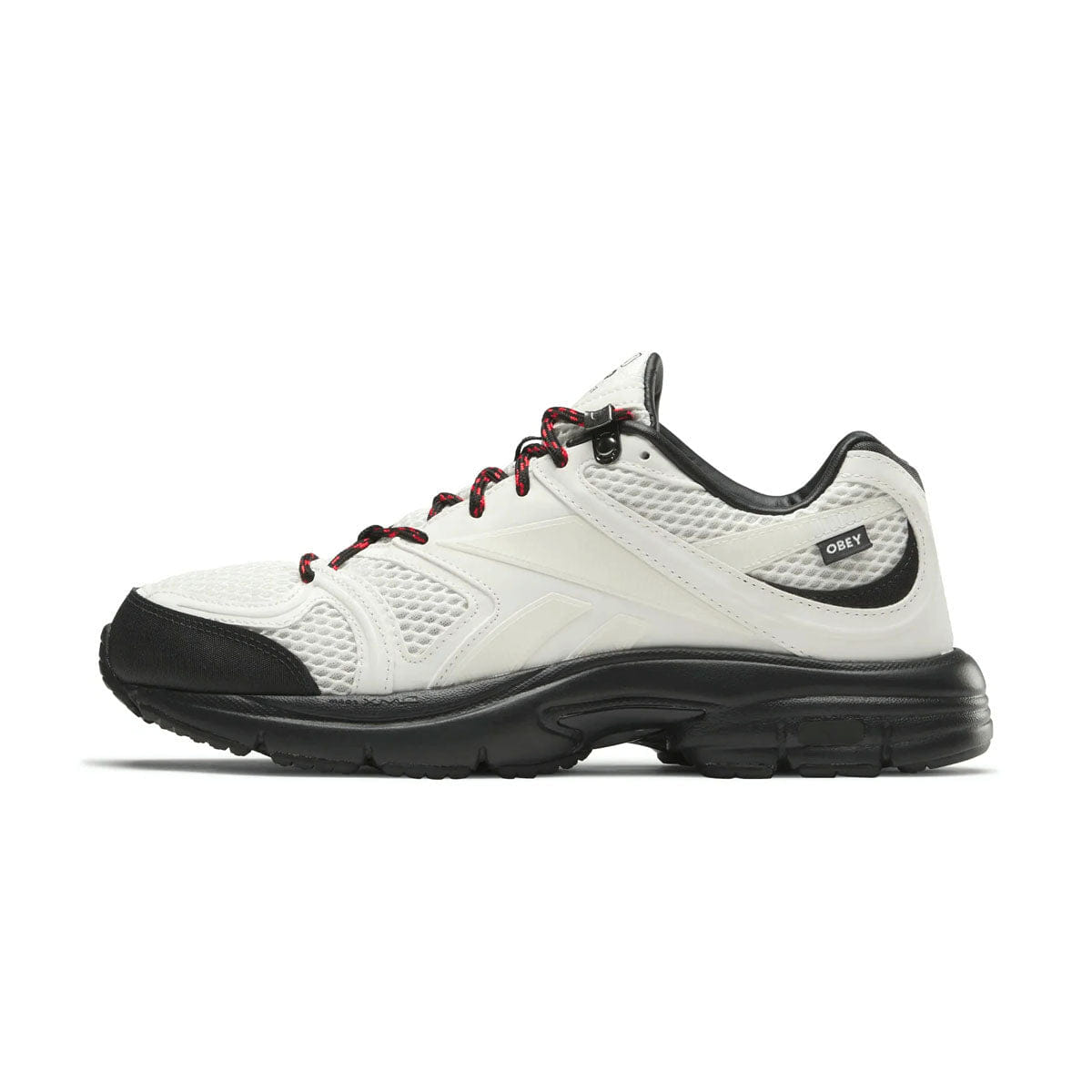 Reebok + OBEY Premier Road Plus VI Chalk Black Red