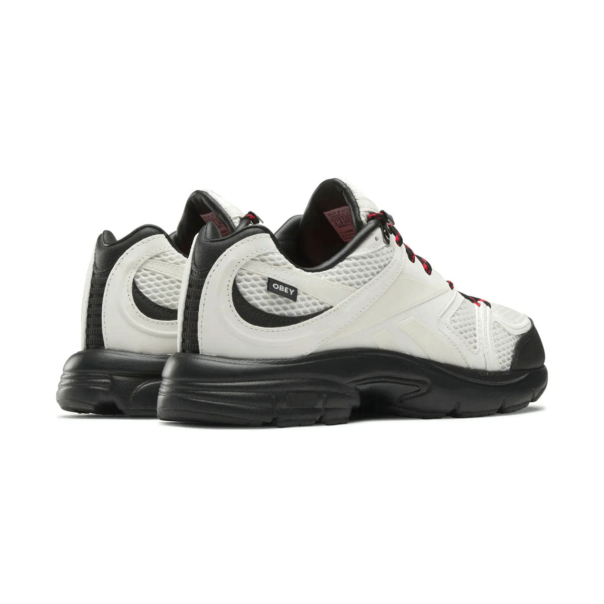 Reebok + OBEY Premier Road Plus VI Chalk Black Red