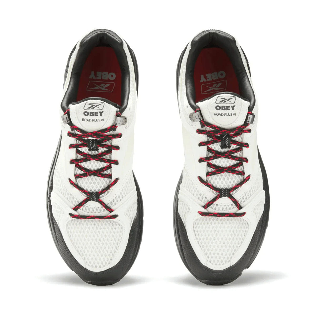 Reebok + OBEY Premier Road Plus VI Chalk Black Red