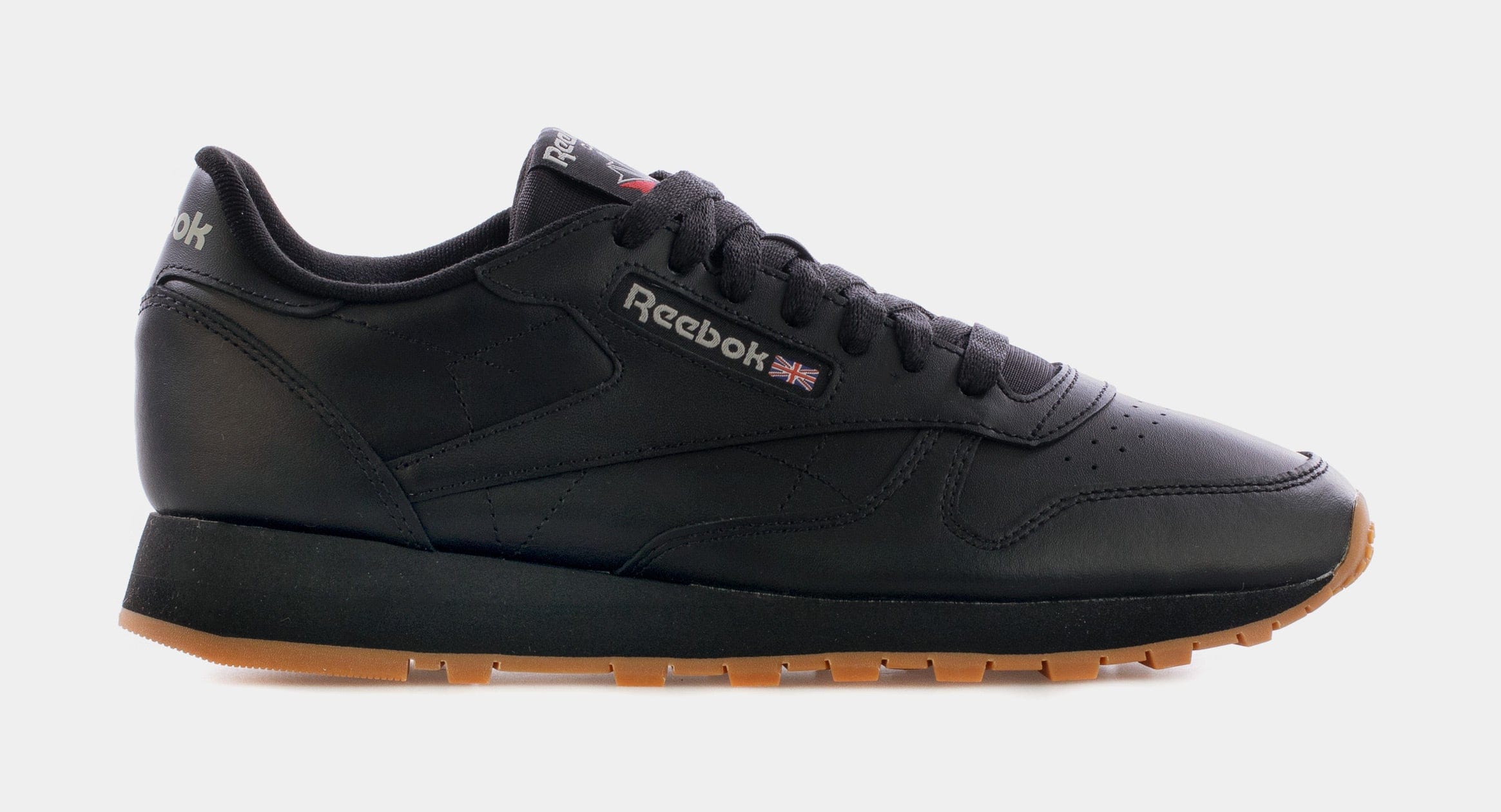 Reebok Classic Leather Mens Lifestyle Shoes (Black)