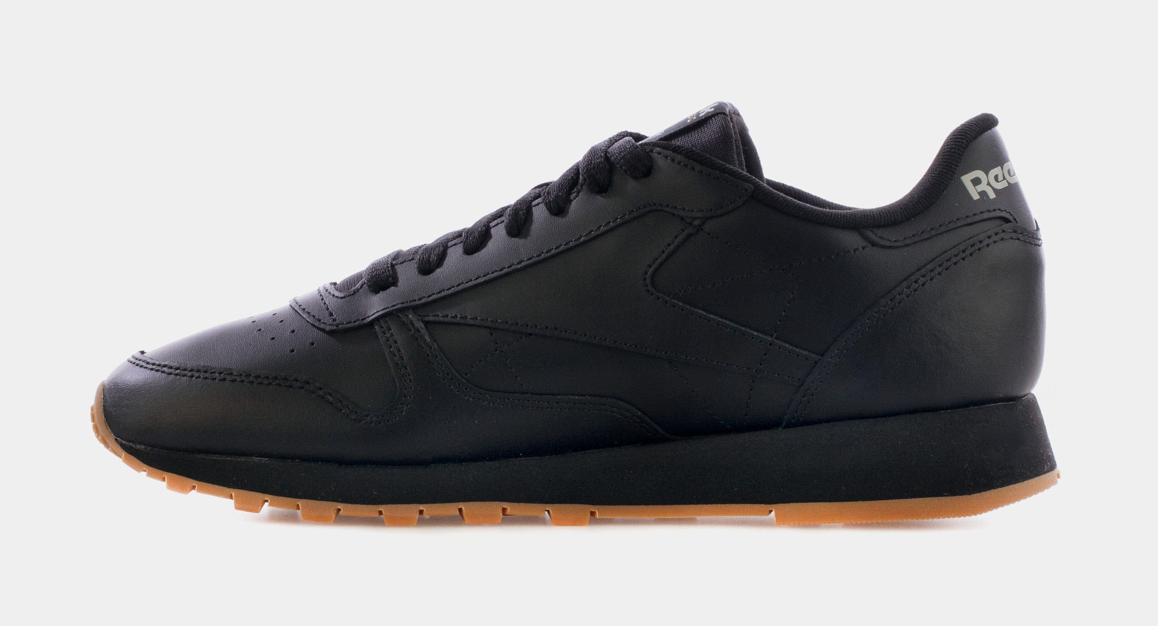 Reebok Classic Leather Mens Lifestyle Shoes (Black)