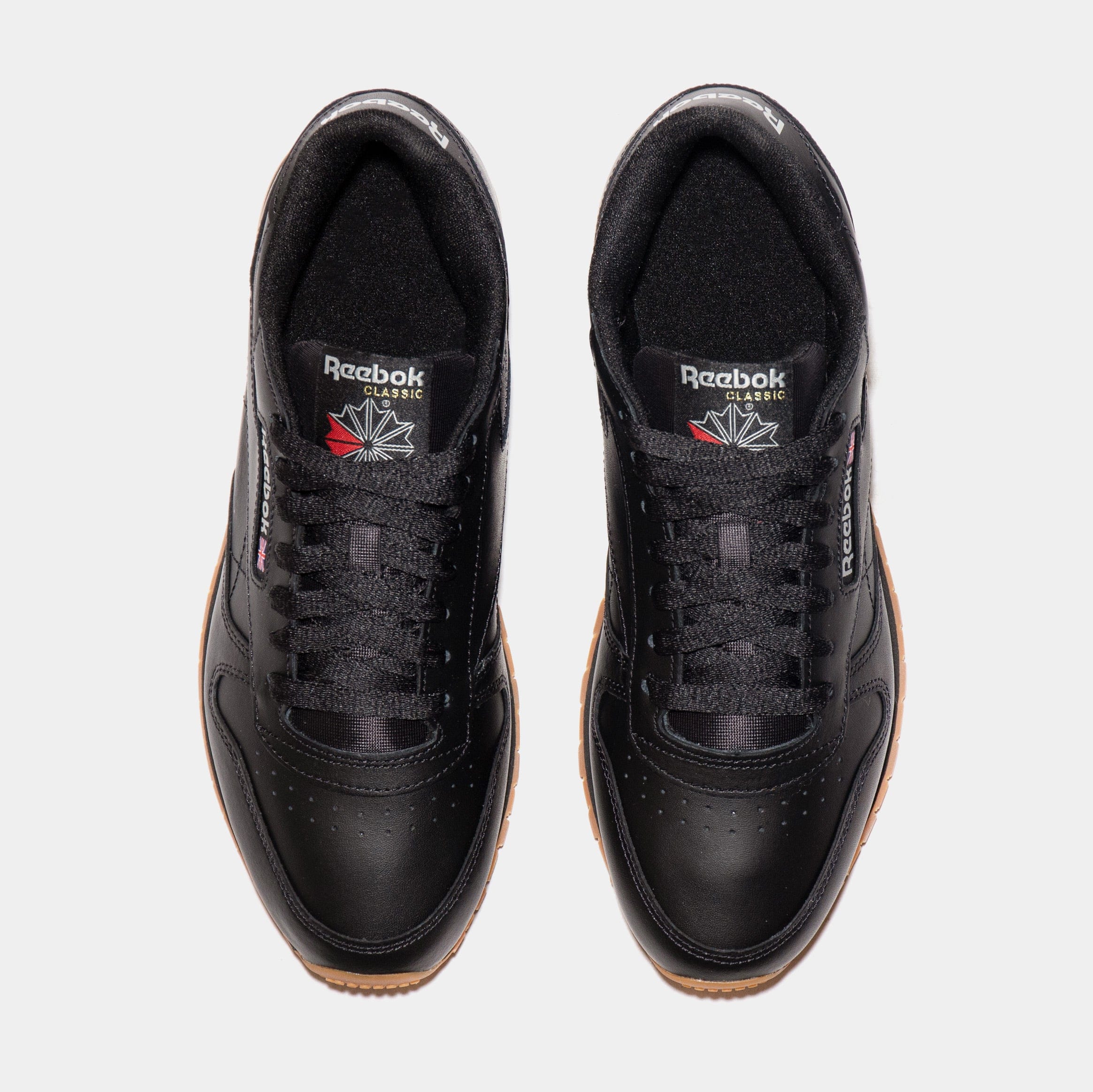Reebok Classic Leather Mens Lifestyle Shoes (Black)
