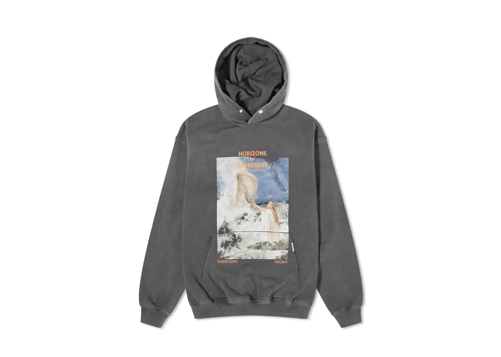 Represent Higher Truth Hoodie Aged Black
