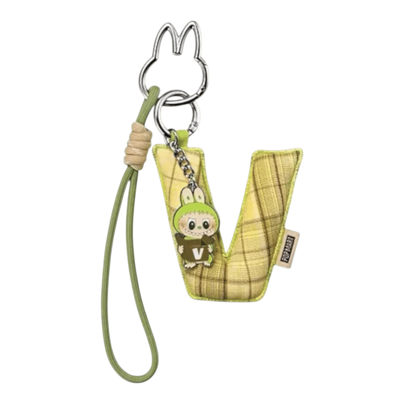Pop Mart Labubu The Monsters Pin for Love Series V – Letter Pendant