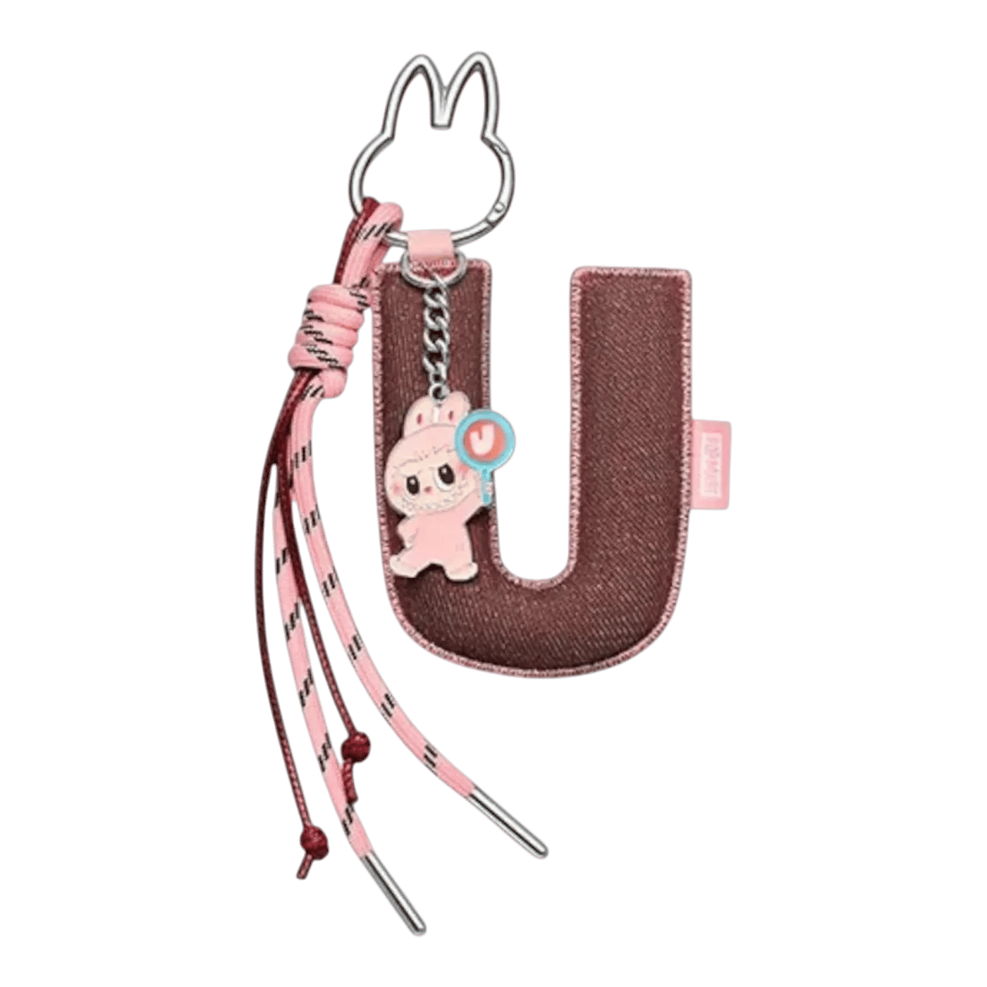 Pop Mart Labubu The Monsters Pin for Love Series U – Letter Pendant