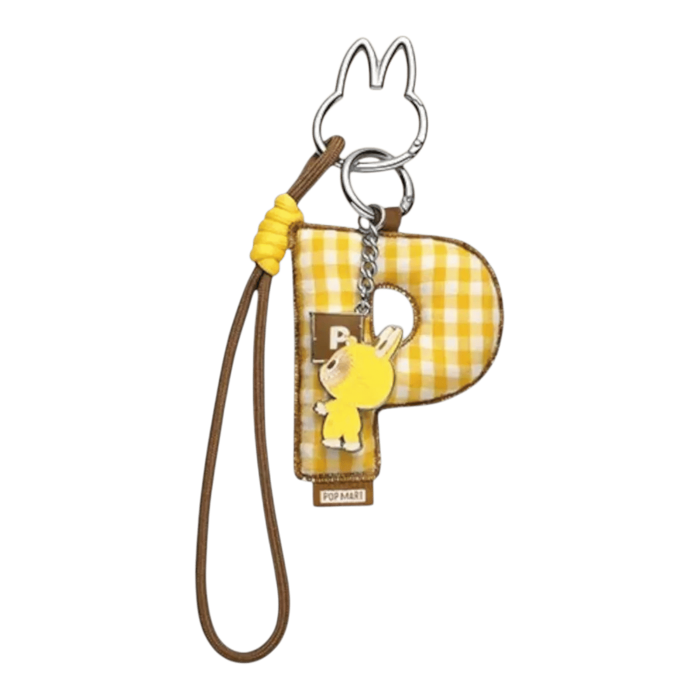 Pop Mart Labubu The Monsters Pin for Love Series P – Letter Pendant