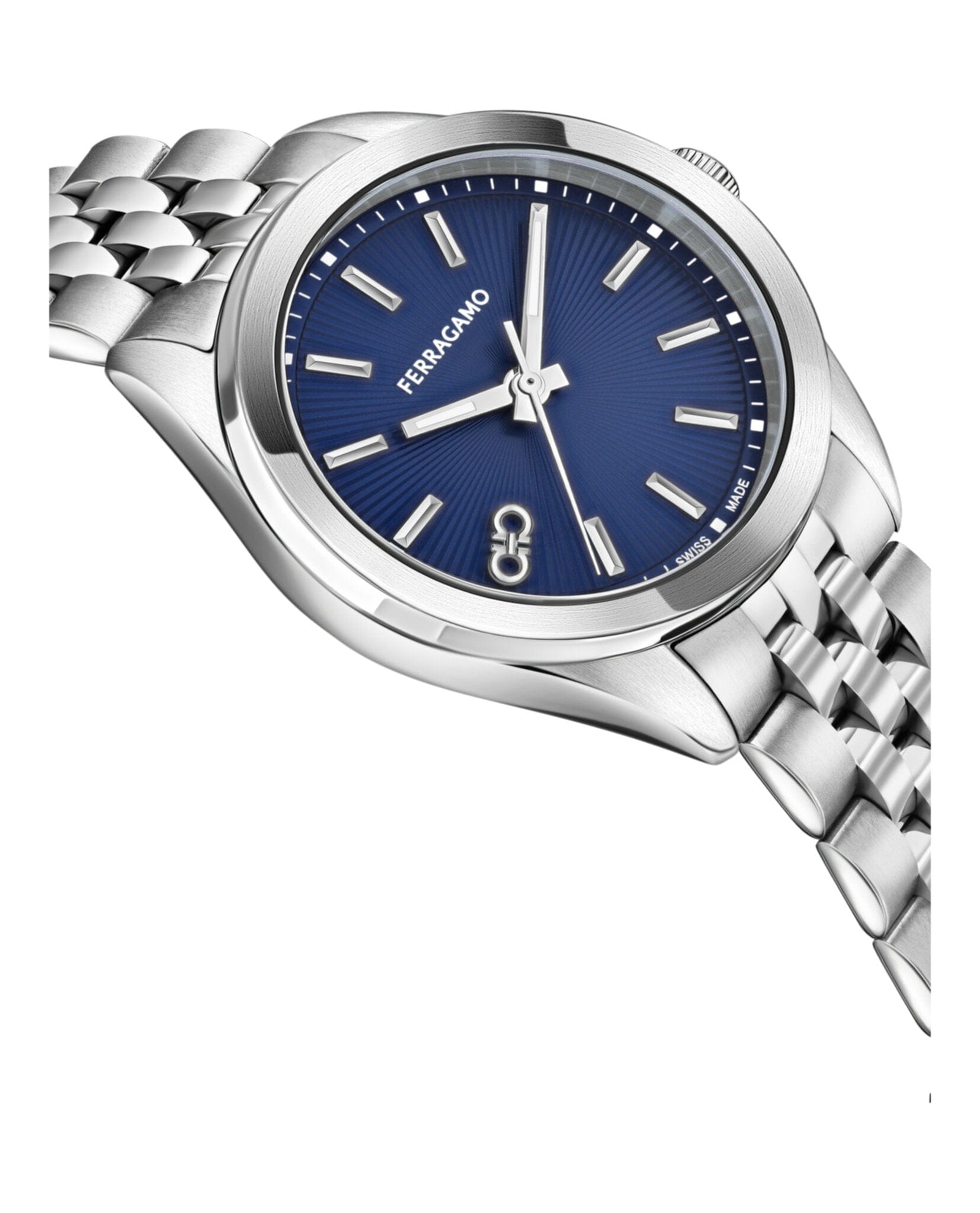 Ferragamo Womens Stainless Steel 38 mm Bracelet Fashion Watch