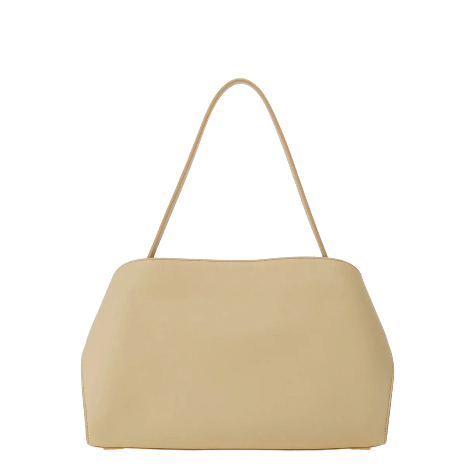 Ferragamo Hug Soft Medium Calf Leather Shoulder Bag - Stoneburnt
