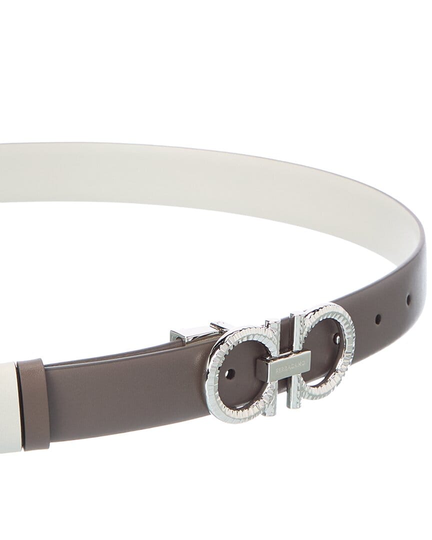 Ferragamo Gancini Reversible Leather Belt