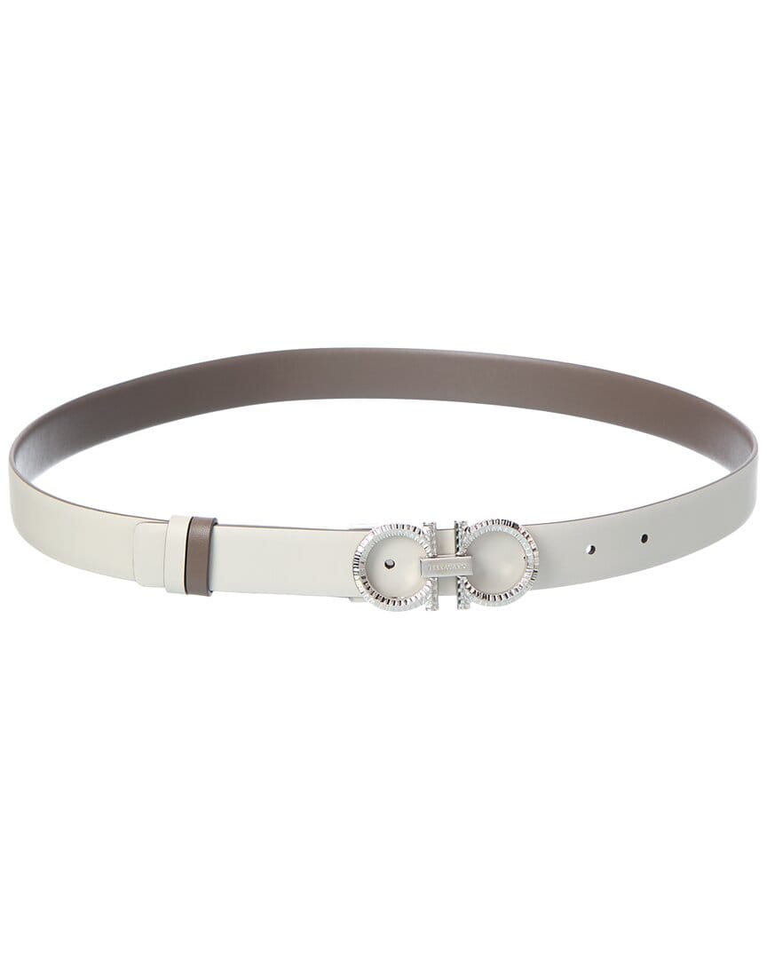 Ferragamo Gancini Reversible Leather Belt