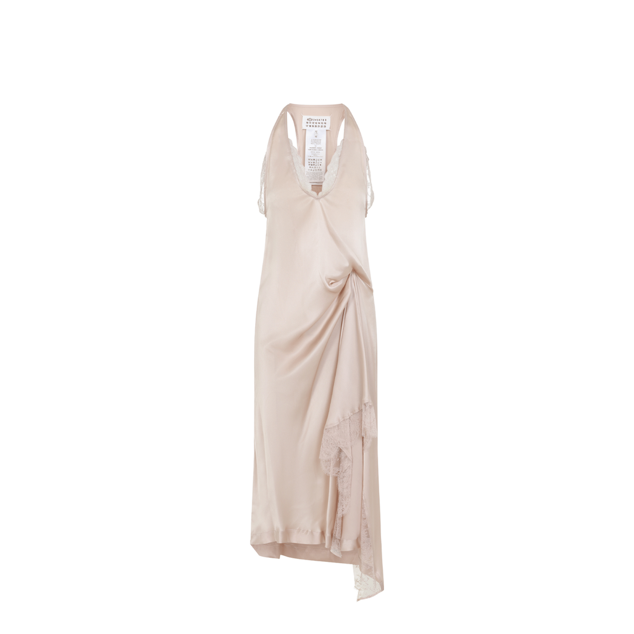 Maison Margiela Lace Slip Midi Dress