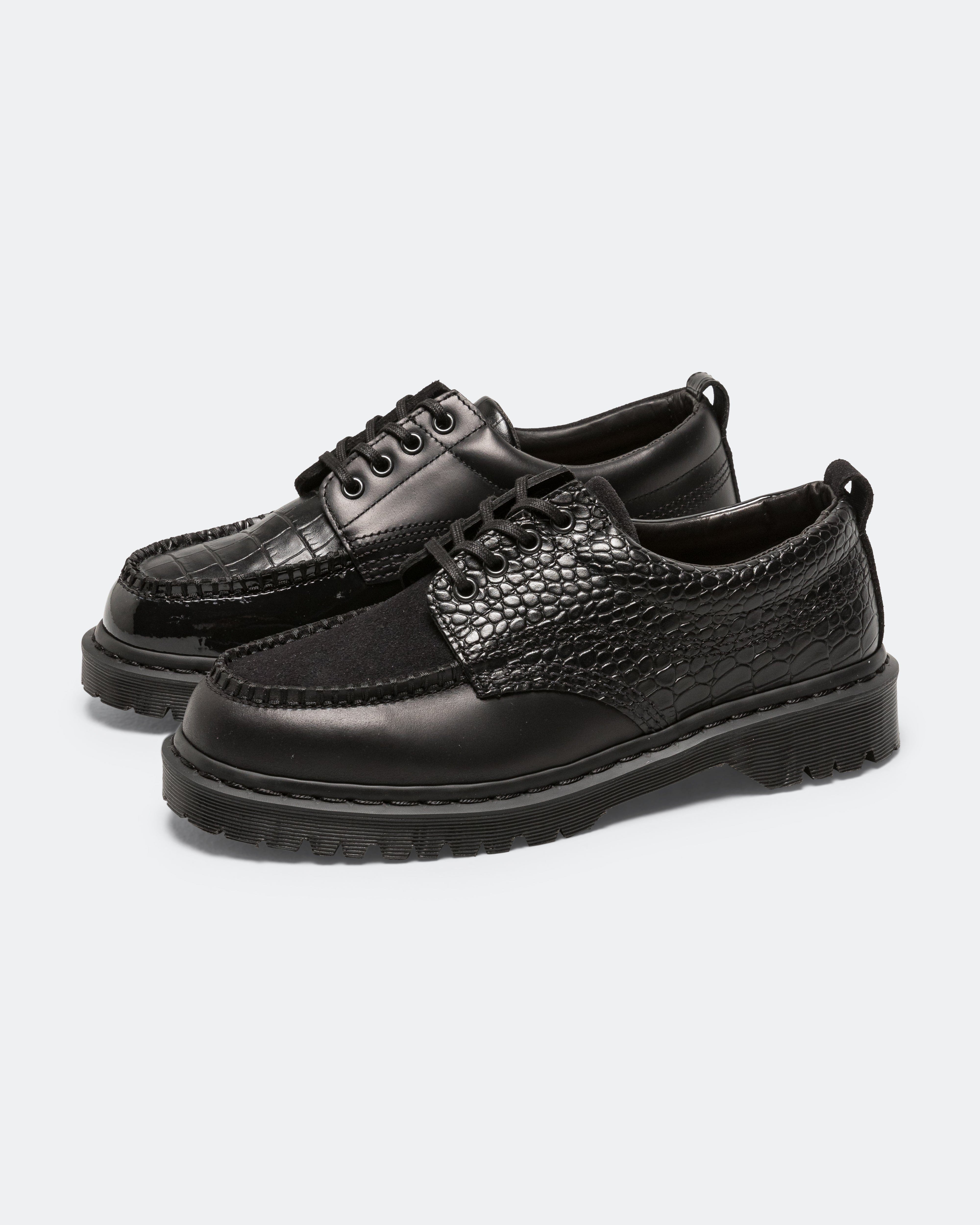 Dr. Martens Lowell Shoe x Beams - Black/Orleans
