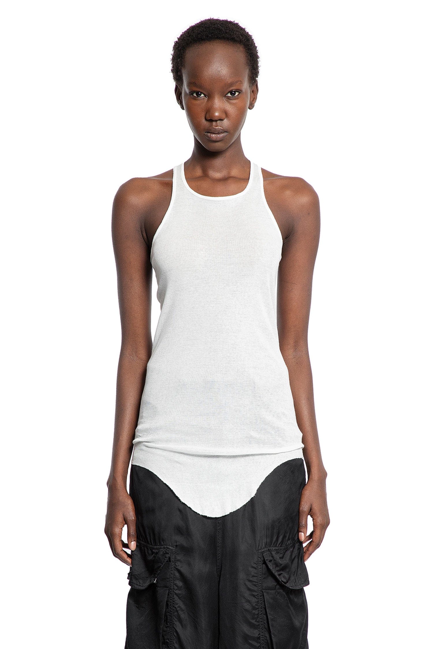 RICK OWENS Concordians Basic Rib Tank