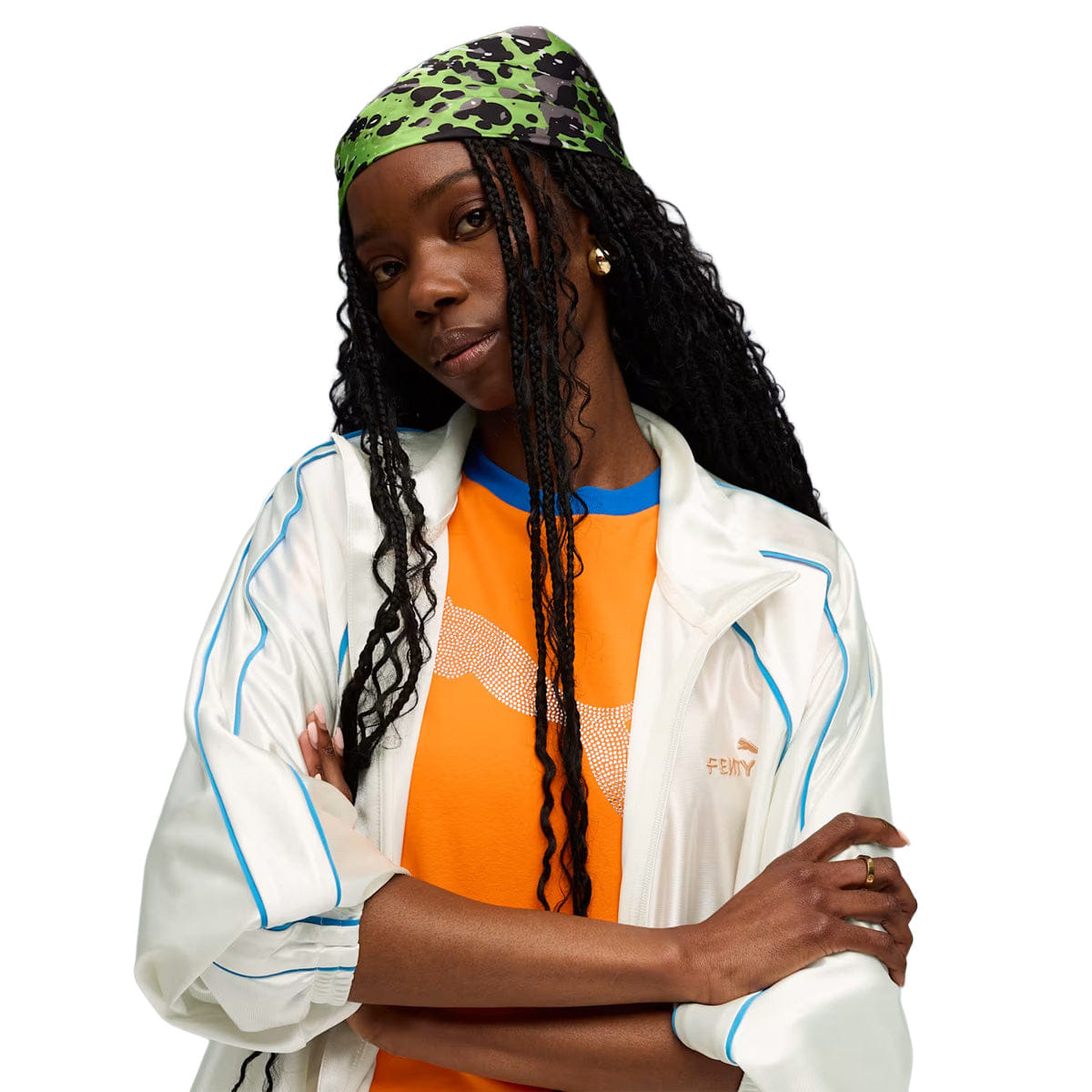 PUMA '+ FENTY Scarf Elektro Green/Black