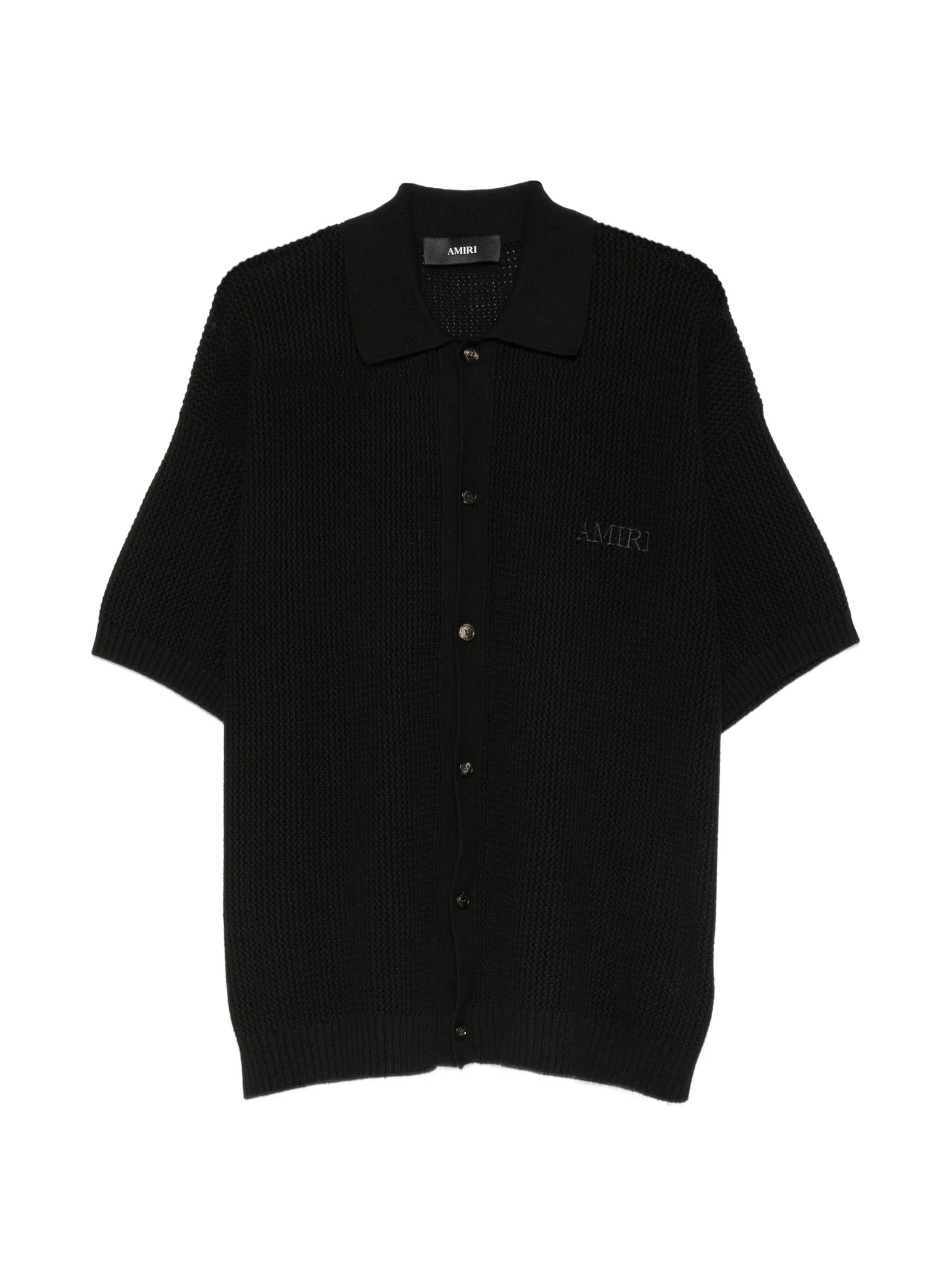 AMIRI crochet short - sleeve shirt