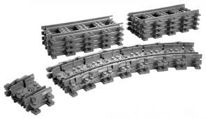 LEGO City Flexible and Straight Tracks 7499