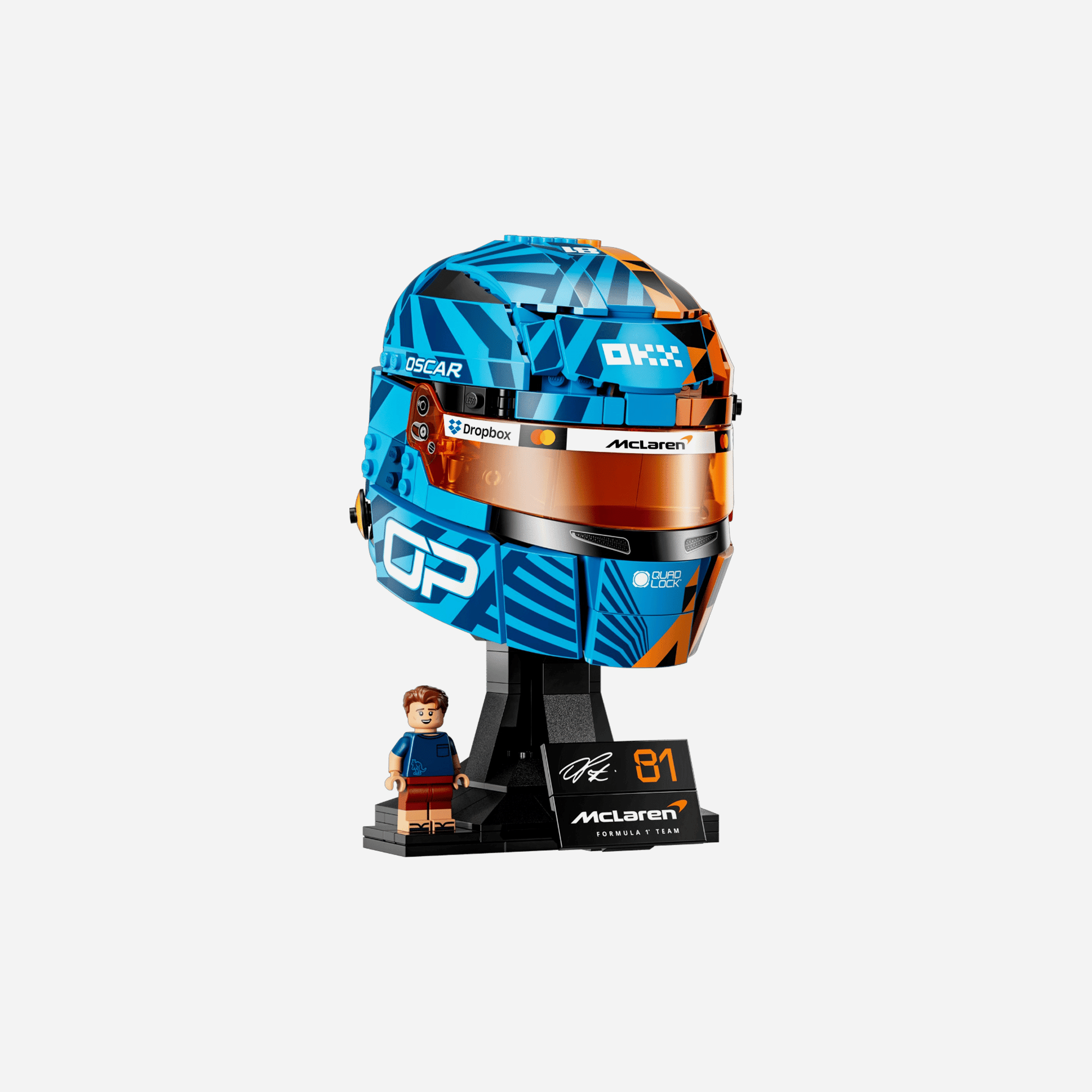 LEGO McLaren Mastercard F1 Team Oscar Piastri Helmet #43017