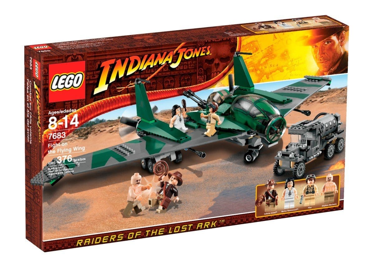 LEGO Indiana Jones Fight on the Flying Wing 7683