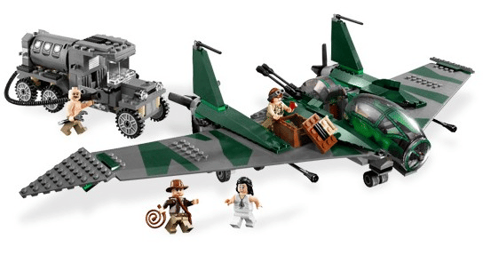 LEGO Indiana Jones Fight on the Flying Wing 7683