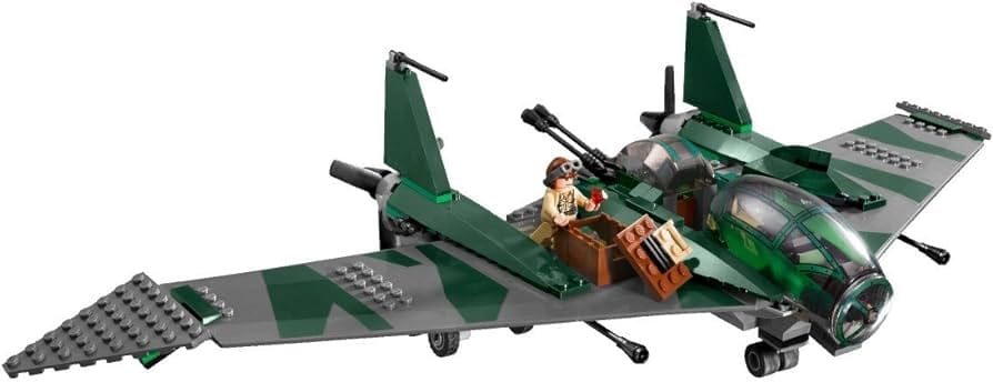 LEGO Indiana Jones Fight on the Flying Wing 7683