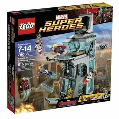 LEGO Age of Ultron Attack on Avengers Tower 76038