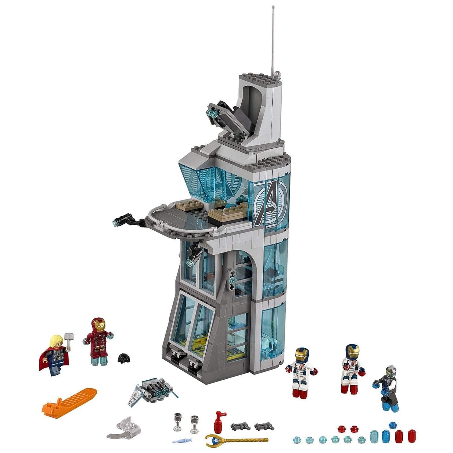 LEGO Age of Ultron Attack on Avengers Tower 76038