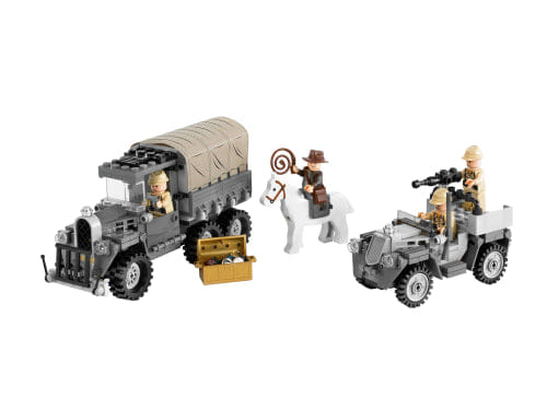 LEGO Indiana Jones Raiders of the Lost Ark Race for the Stolen Treasure 7622 (Shelf Wear)
